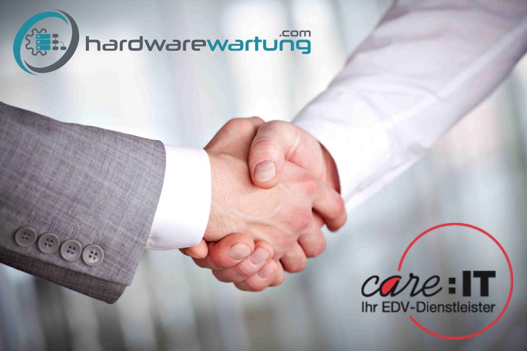 Handshake Hardwarewartung.com und care:IT