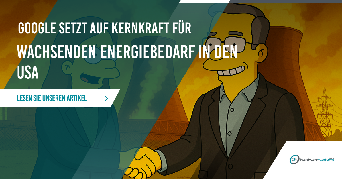 Google setzt auf Kernkraft für wachsenden Energiebedarf in den USA