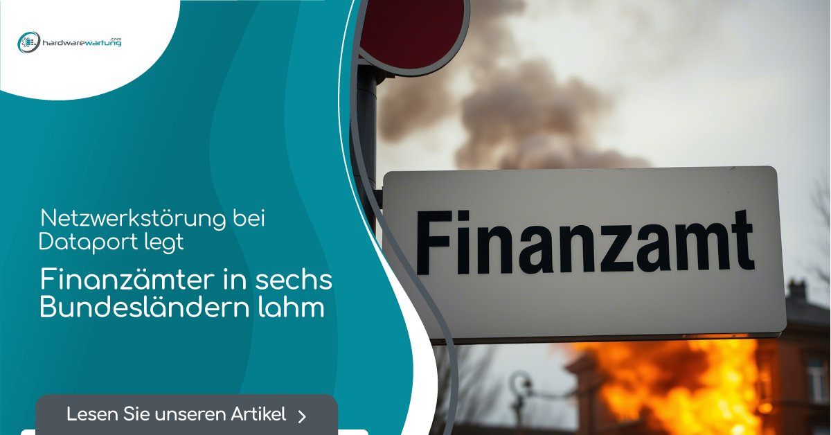 Netzwerkstörung bei Dataport legt Finanzämter in sechs Bundesländern lahm