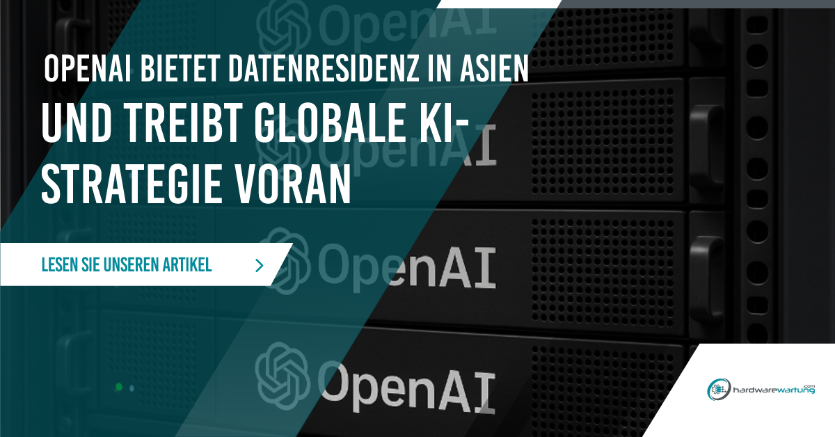 OpenAI bietet Datenresidenz in Asien und treibt globale KI-Strategie voran
