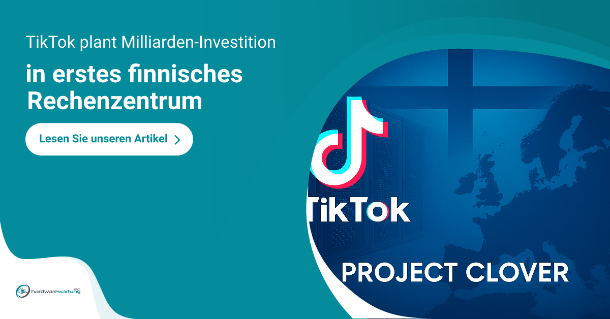TikTok plant Milliarden-Investition in erstes finnisches Rechenzentrum
