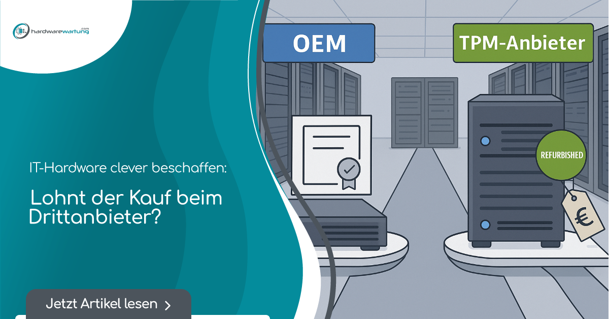 IT-Hardware clever beschaffen: Lohnt sich der Kauf bei einem Drittanbieter?