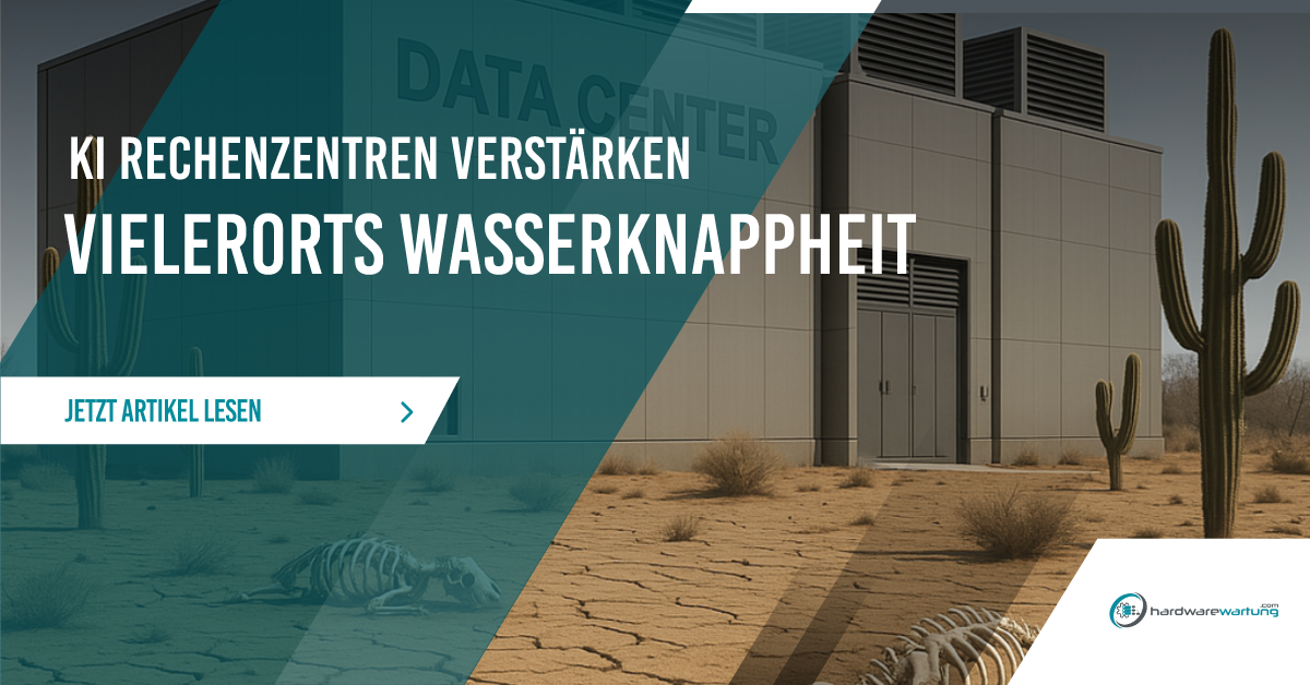 KI Rechenzentren verstärken vielerorts Wasserknappheit