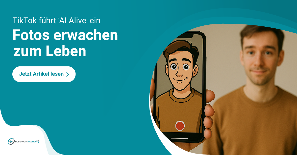 TikTok führt 'AI Alive' ein: Fotos erwachen zum Leben