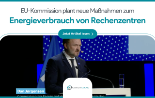 EU-Kommission plant neue Maßnahmen zum Energieverbrauch von Rechenzentren