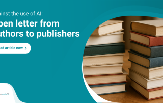 Against the use of AI: open letter from authors to publishers