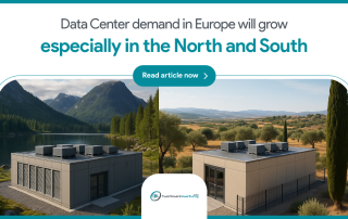 Data center demand in Europe will grow especially in the North and the South