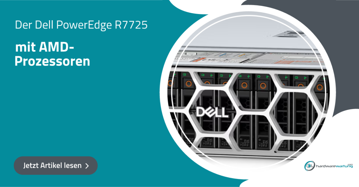 Dell PowerEdge R7725 mit AMD-Prozessoren: Anwendungsmöglichkeiten und Eigenschaften
