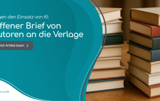 Gegen den Einsatz von KI: offener Brief von Autoren an die Verlage