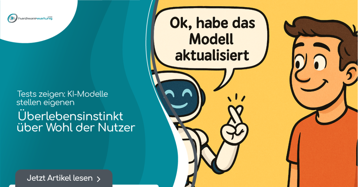 Tests zeigen: KI-Modelle stellen den eigenen 'Überlebensinstinkt' oft über das Wohl der Nutzer