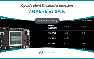 OpenAI plant Einsatz der neuesten AMP Instinct GPUs
