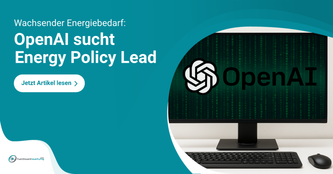 Wachsender Energiebedarf: OpenAI sucht Energy Policy Lead