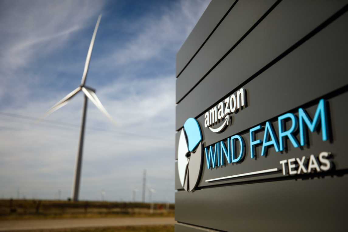 Amazon Windpark Texas