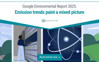Google Environmental Report: Emission trends paint a mixed picture