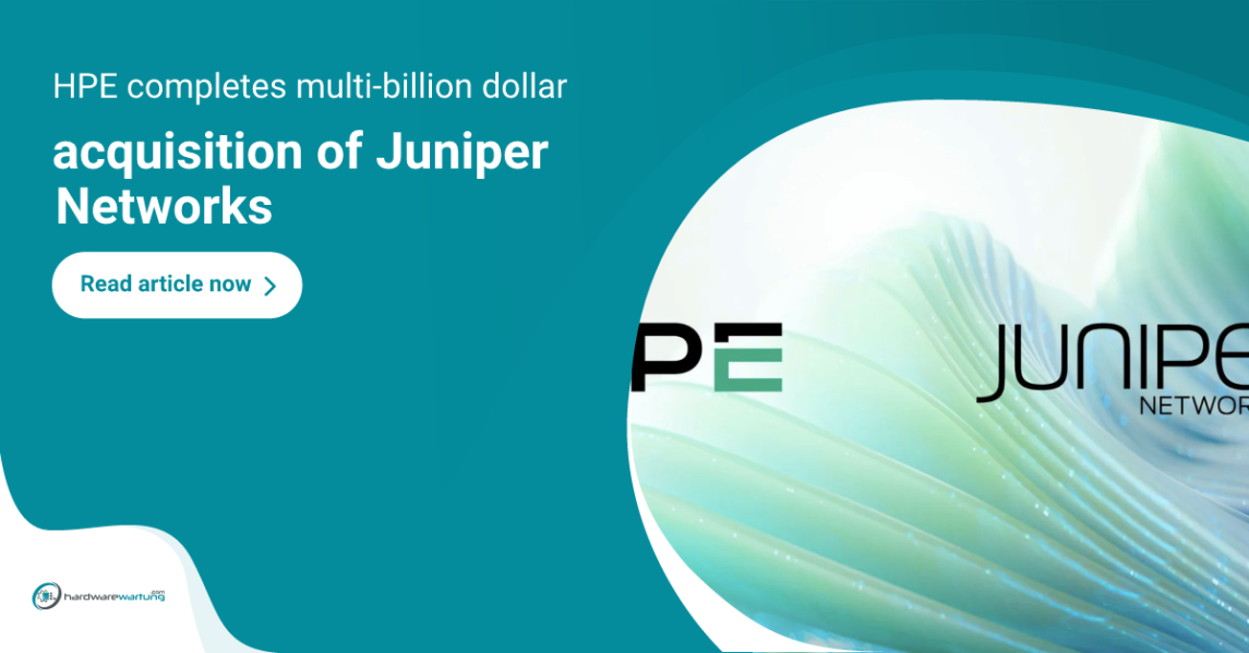 HPE completes multi-billion dollar acquisition of Juniper Networks