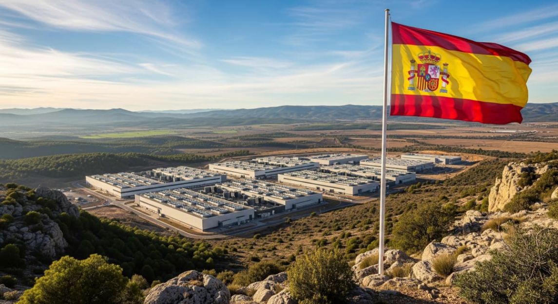 Rechenzentrum in Spanien (Symbolbild)