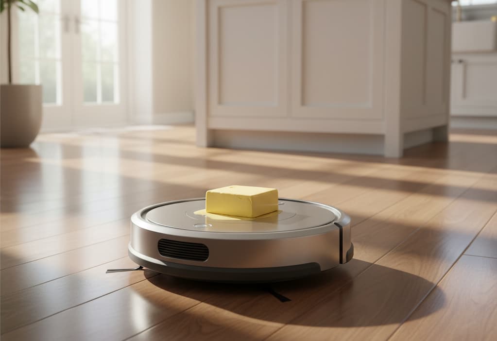 Butter-Bench: Staubsauger-Roboter mit Butter
