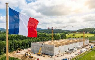 Baustelle für Rechenzentrum in Frankreich (Symbolbild)