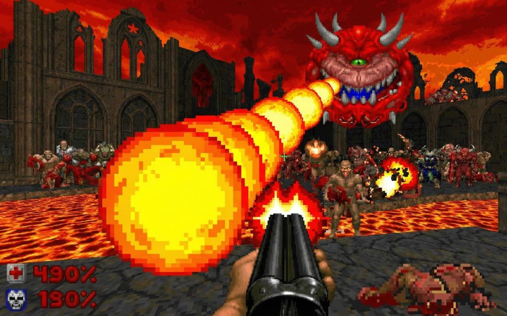 Spielszene aus First Person Shooter