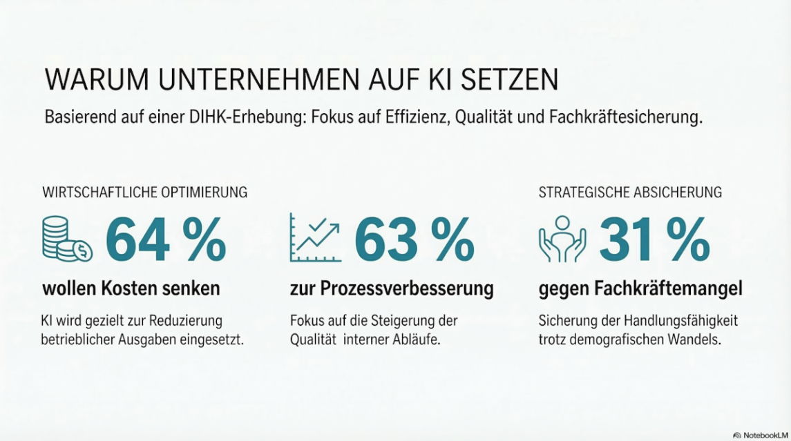 Warum Unternehmen auf KI setzen