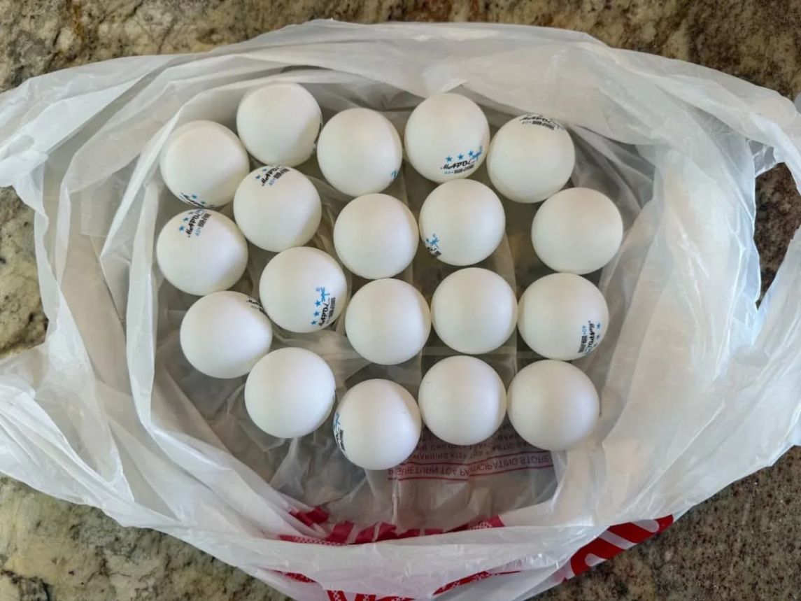 Tischtennis von Claude gekauft